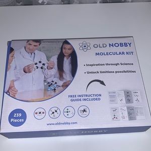 Old Nobby Organic Chemistry Molecular Kit 239 Pieces